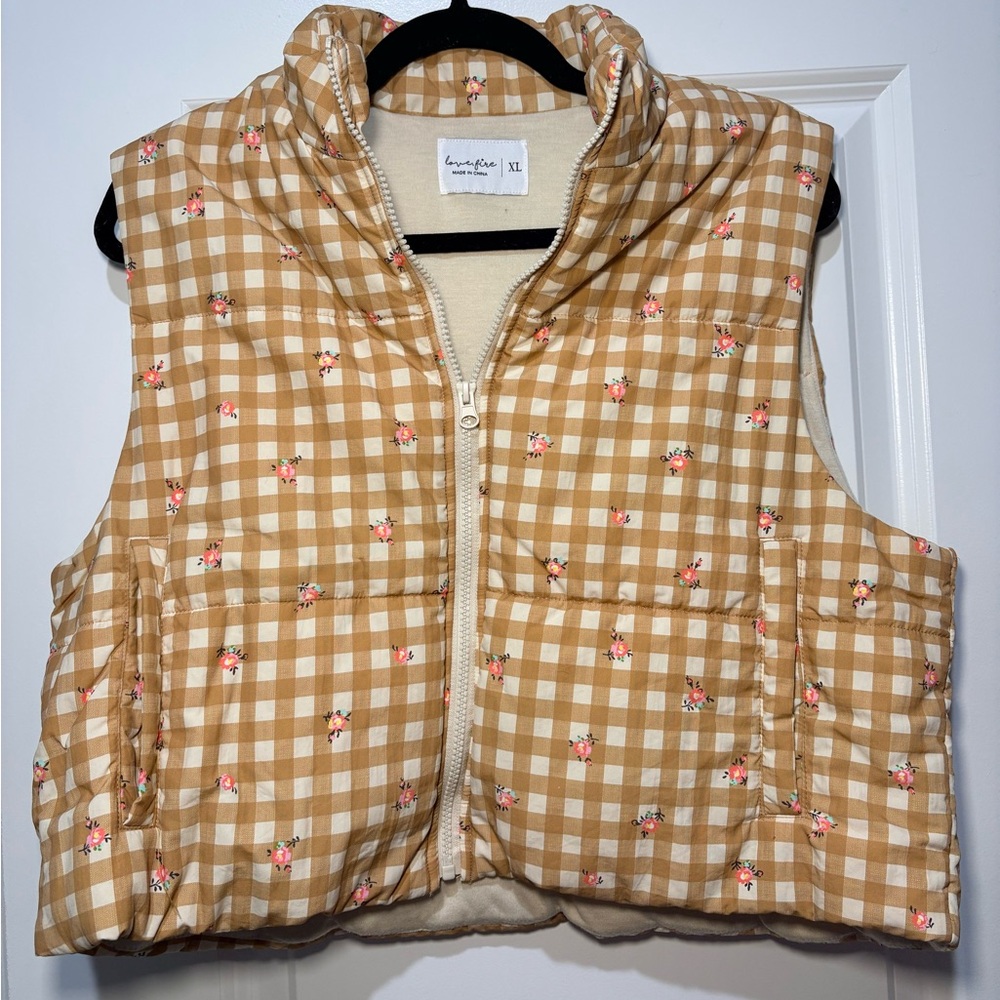 Floral vest